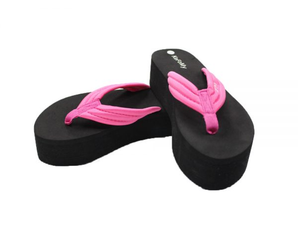 High heel wedge platform. Kefomy soft & comfortable sandals